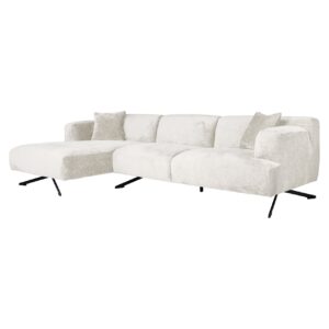 S5138 CREAM FUSION - Sofa Donovan cream fusion 3-seater + lounge left