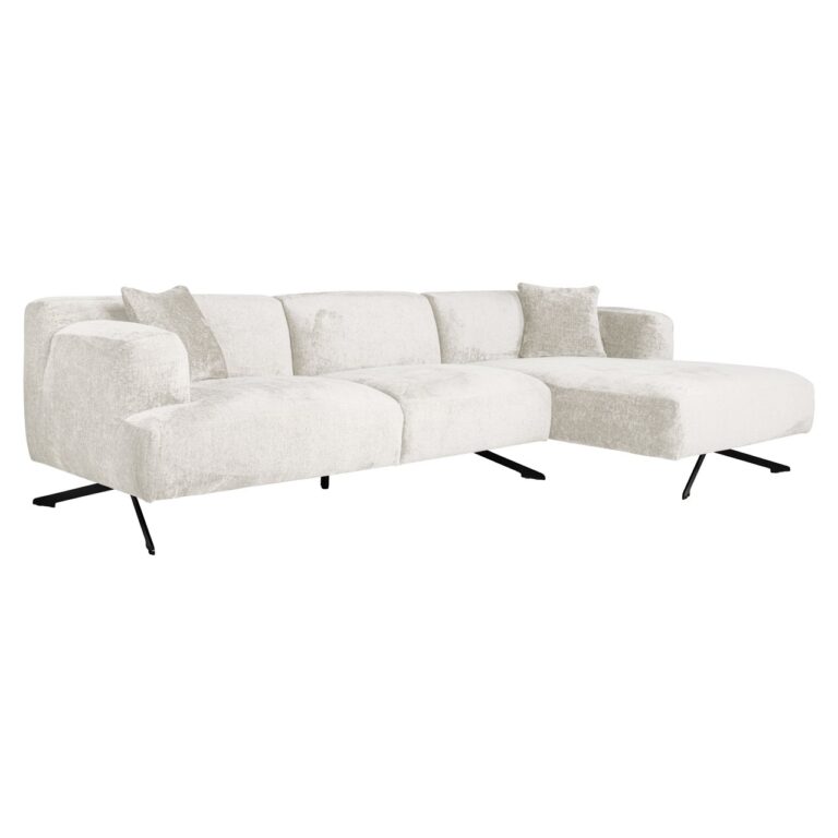 Sofa Donovan Cream Fusion 3-osobowa + salon prawa