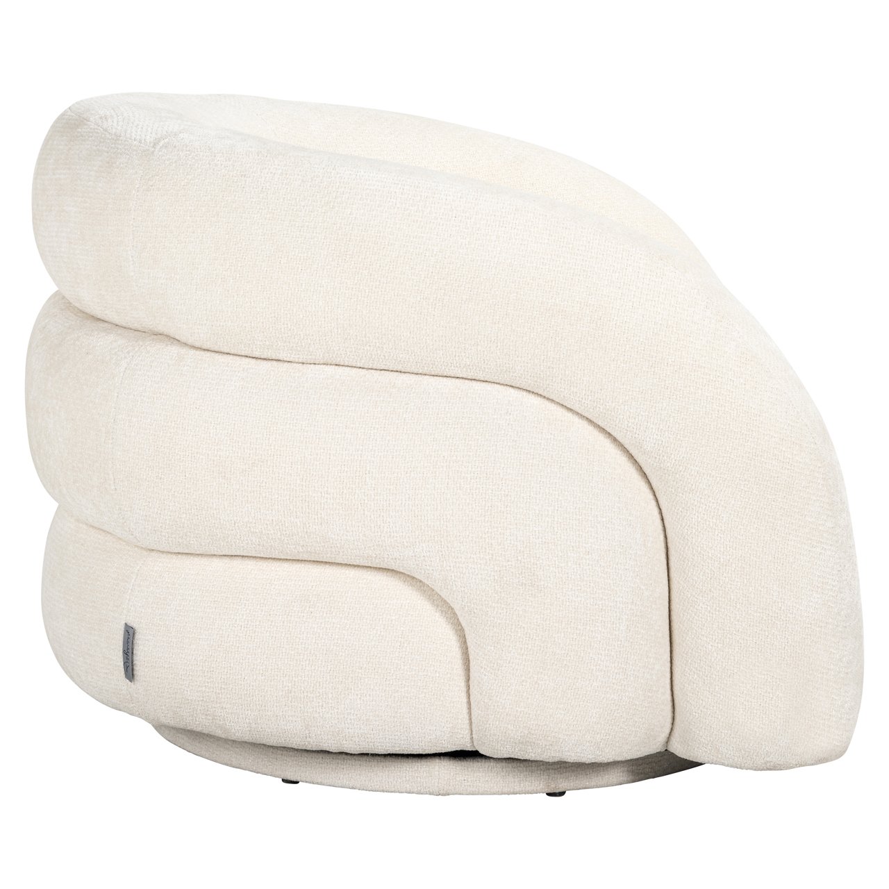 S5145 UNICORN WHITE - Lounge chair Arcus white unicorn swivel