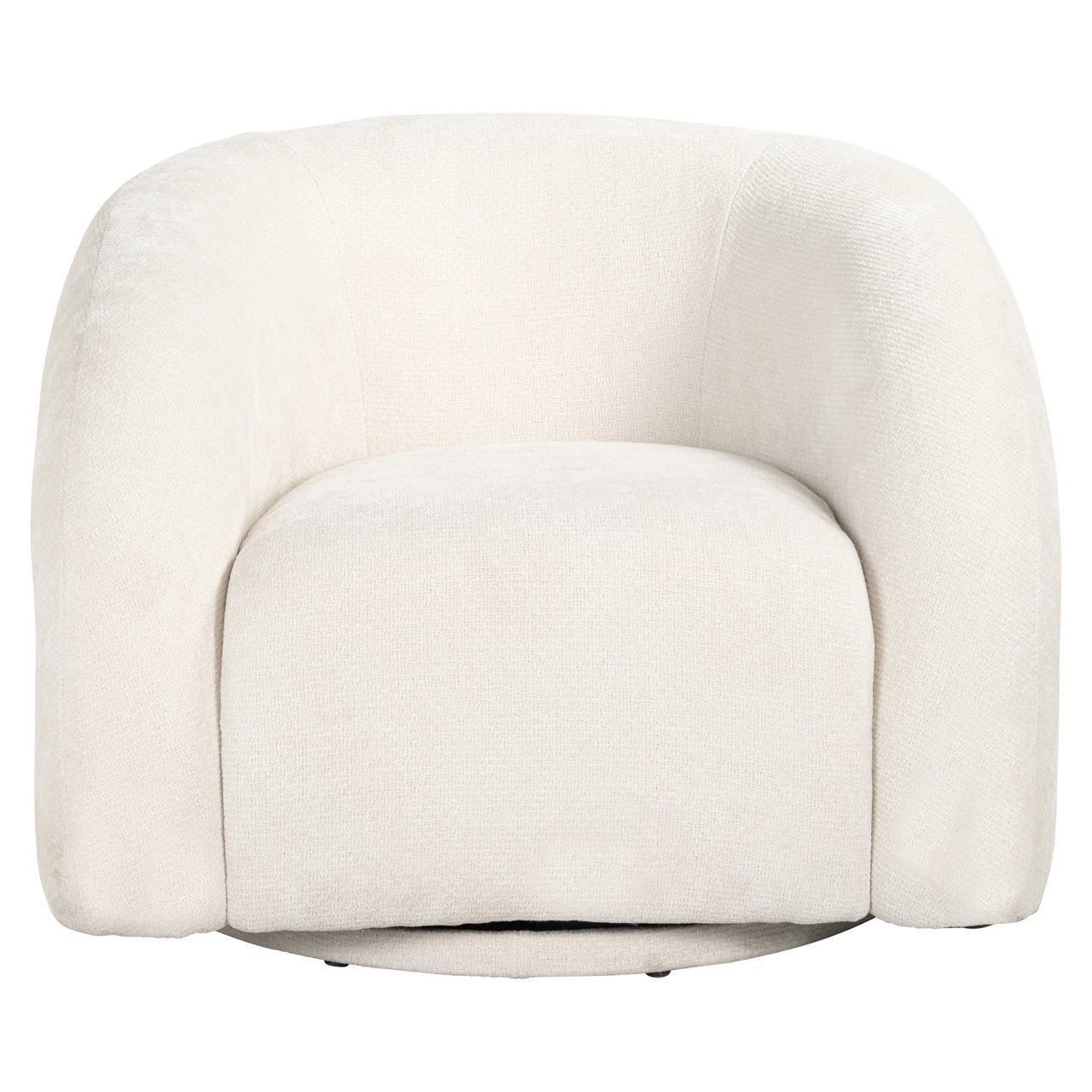 S5145 UNICORN WHITE - Lounge chair Arcus white unicorn swivel