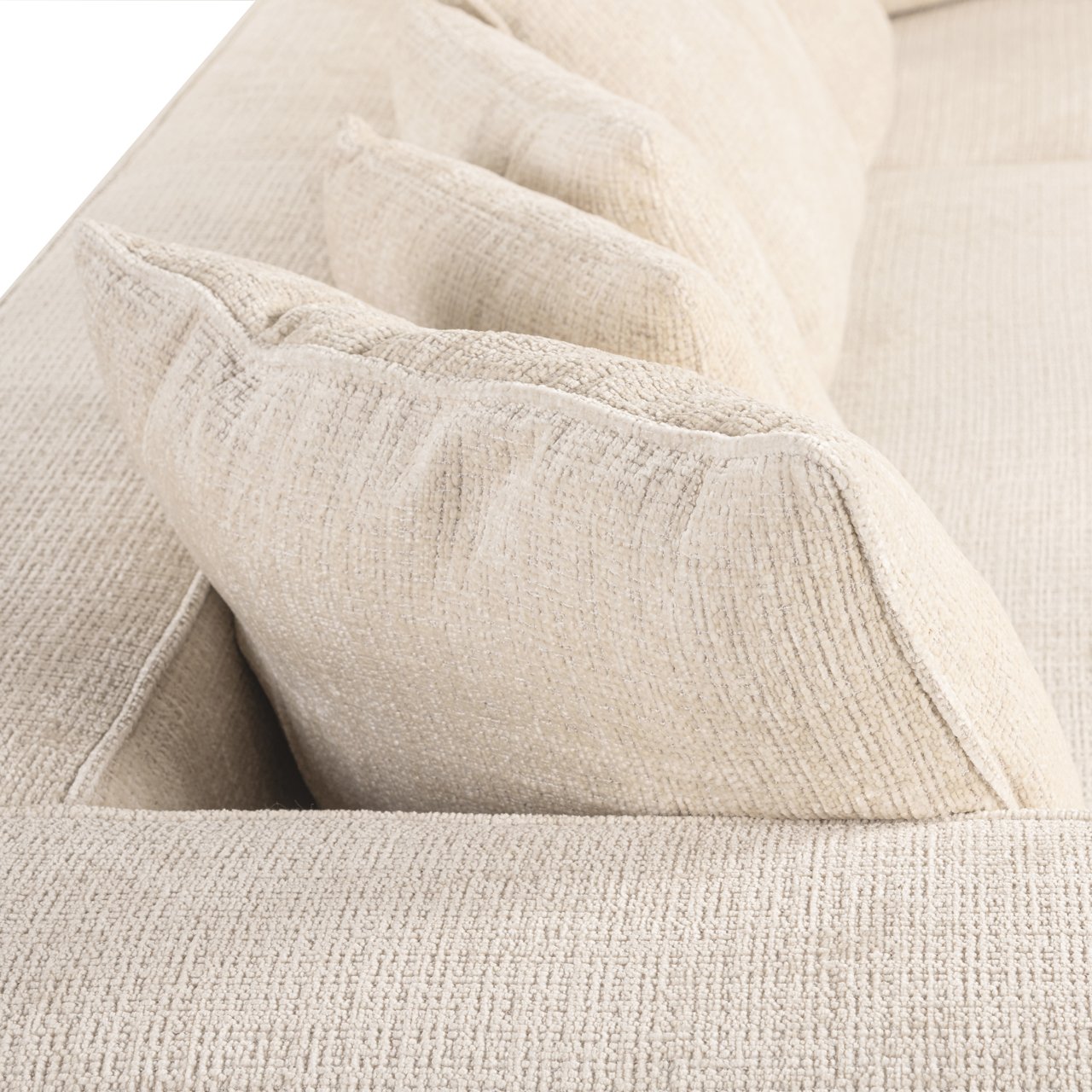 S5148 BEIGE CHENILLE - Sofa Lusso niagara beige
