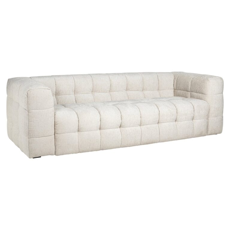 Sofa Merrol cream fusion ognioodporna tkanina