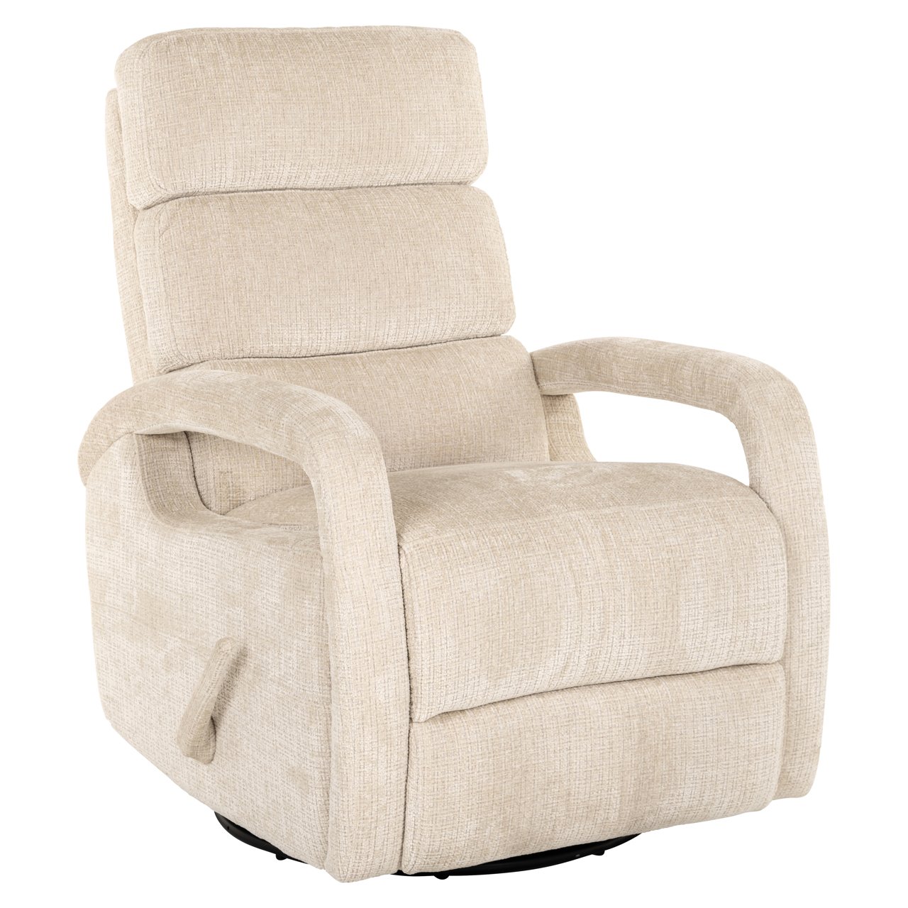 S5166 BEIGE CHENILLE - Lounge chair Denvi niagara beige swivel