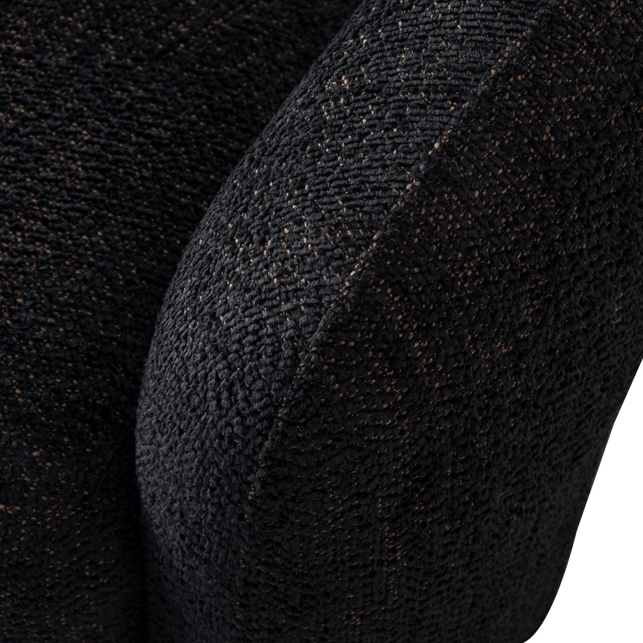 S5168 LOVELY BLACK - Lounge chair Milania lovely black