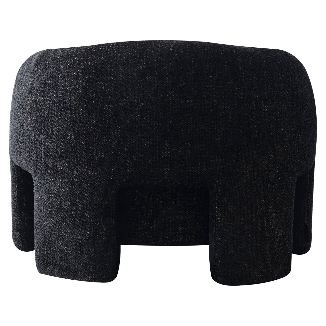 S5168 LOVELY BLACK - Lounge chair Milania lovely black