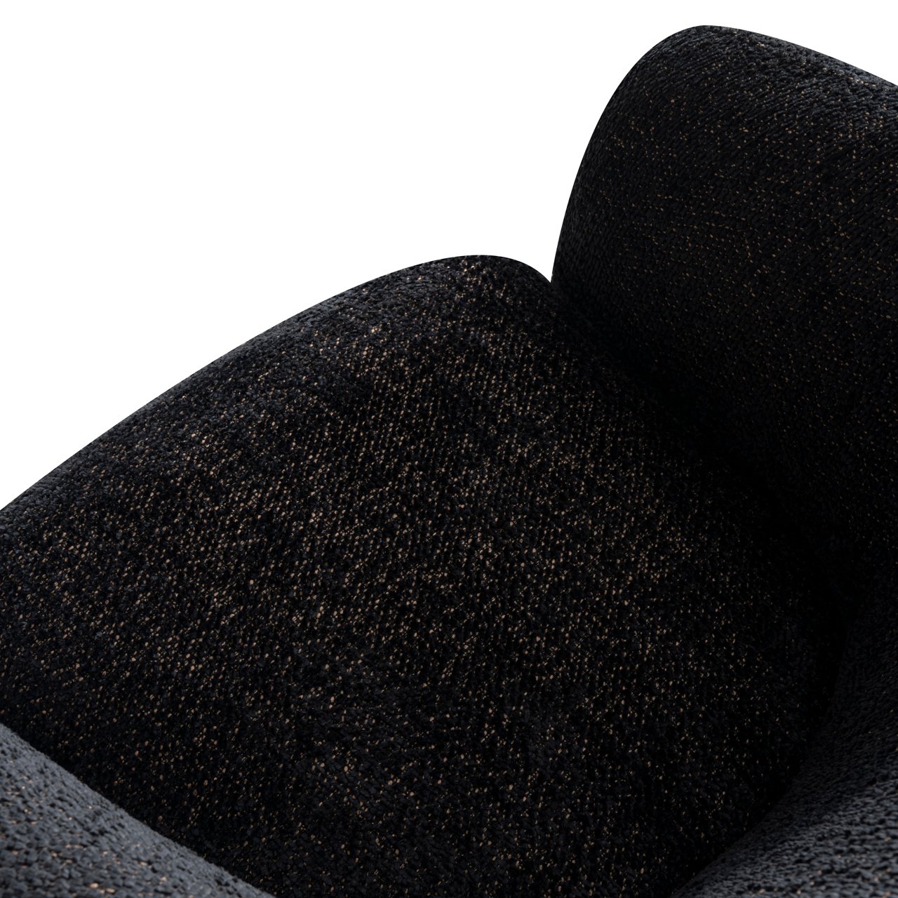 S5168 LOVELY BLACK - Lounge chair Milania lovely black