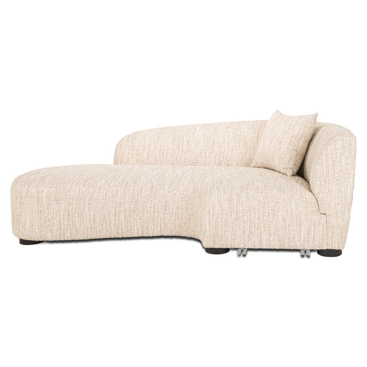 S5187 BEIGE ANGORA - Sofa Pandora beige angora lounge left