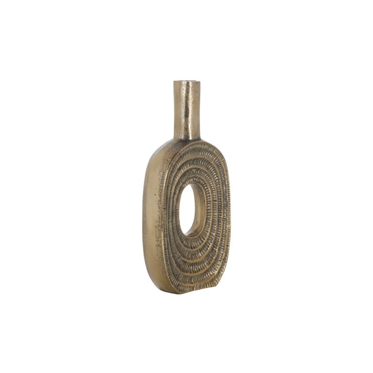 Wazon Emar szczotkowane złoto mały