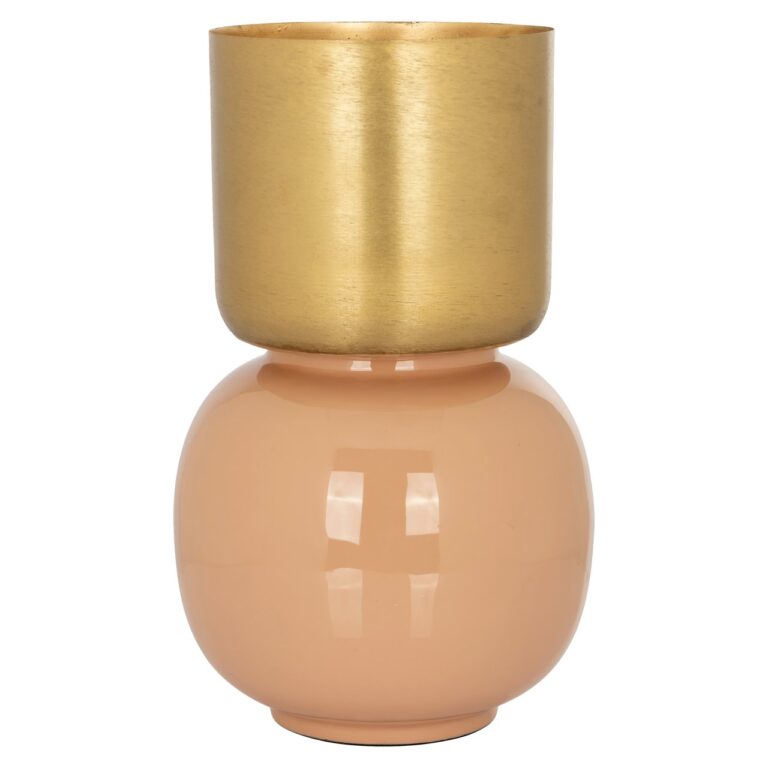 Wazon Calla szczotkowane złoto