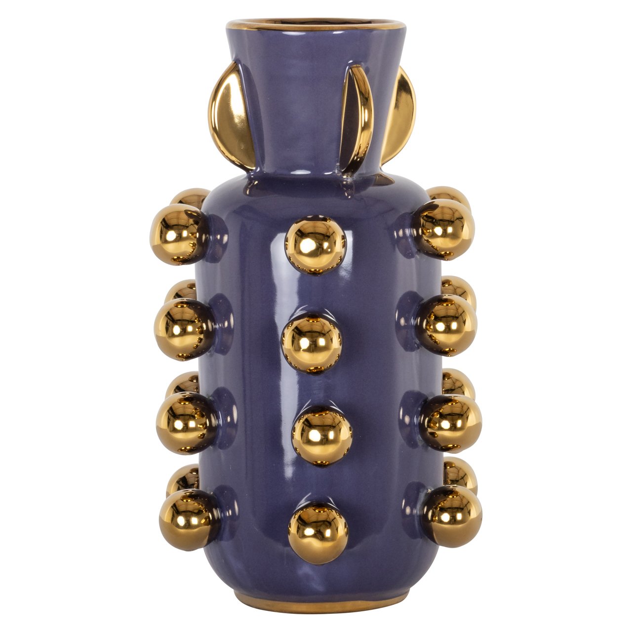 -VA-0372 - Vase Zalia purple small