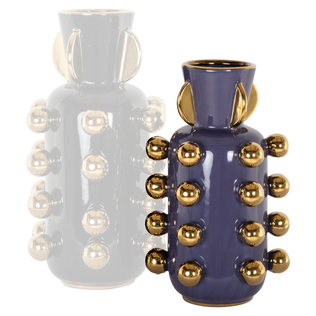 -VA-0372 - Vase Zalia purple small
