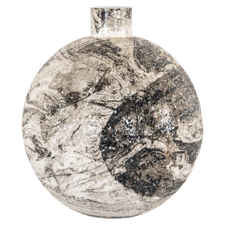 Wazon Delisha czarno-biały