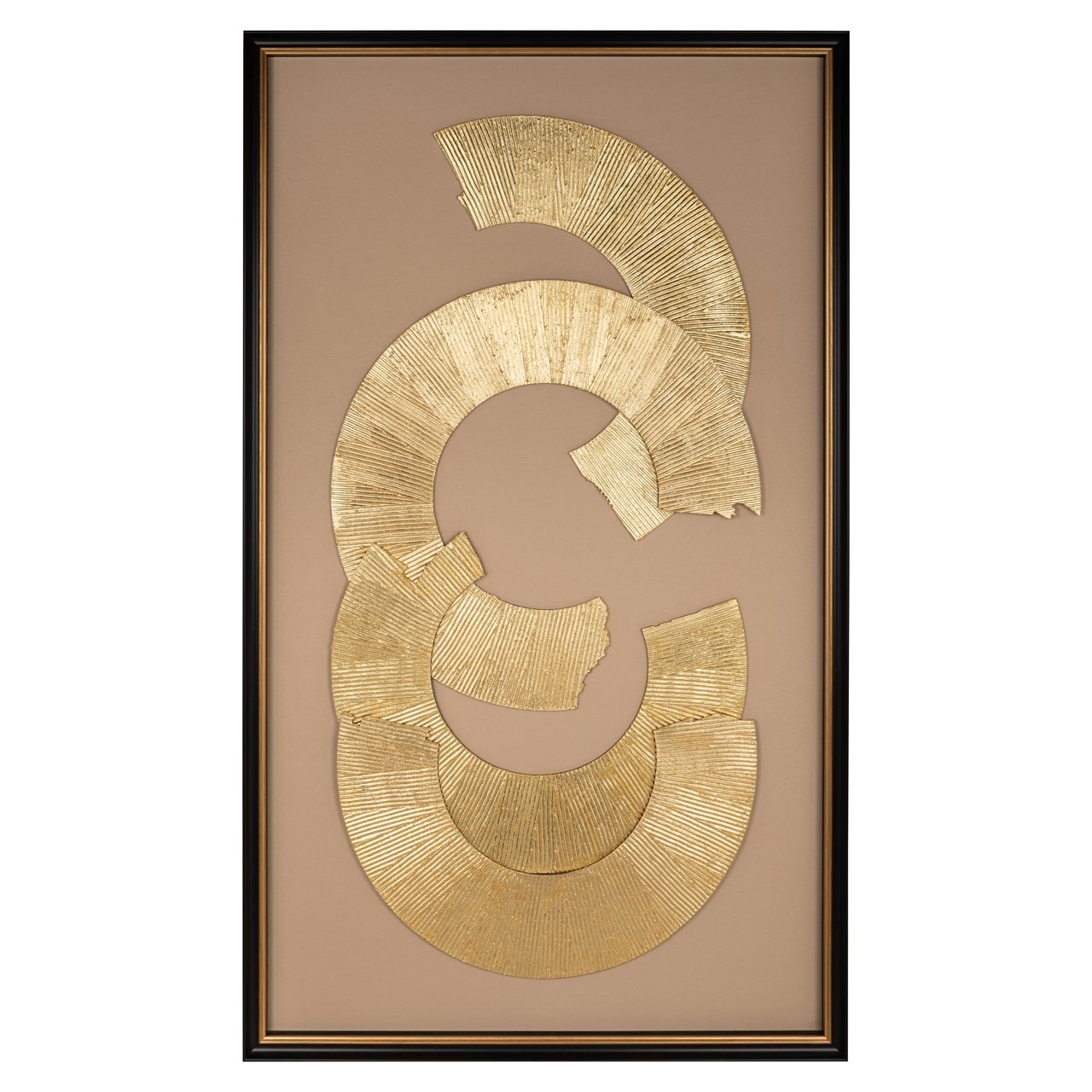 -WA-0006 - Wall art Eden black/gold
