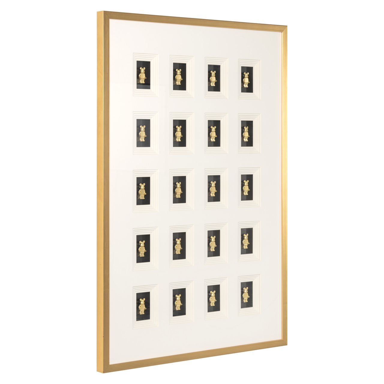 -WA-0027 - Wall art Bear black/gold