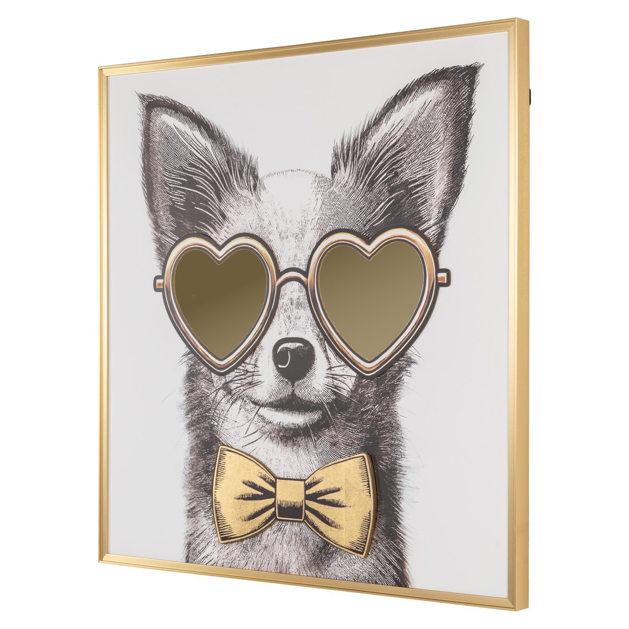 -WA-0042 - Wall art Bodhy black/gold