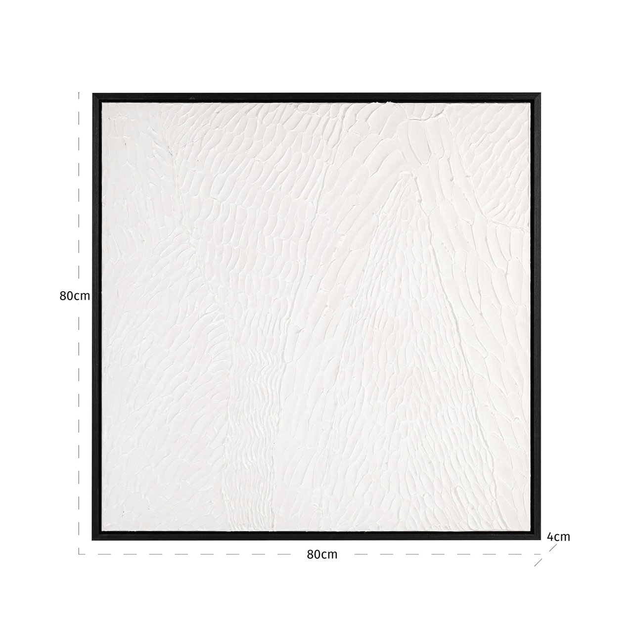 -WA-0044 - Wall art Janell black/white