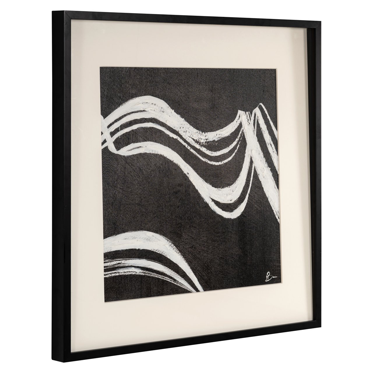 -WA-0047 - Wall art Jozy black/white