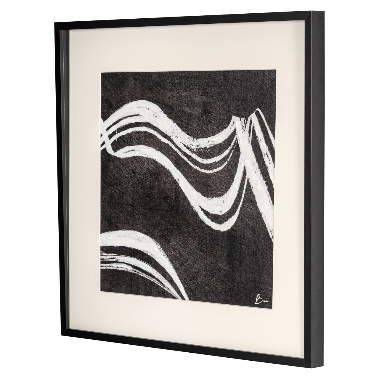 -WA-0047 - Wall art Jozy black/white