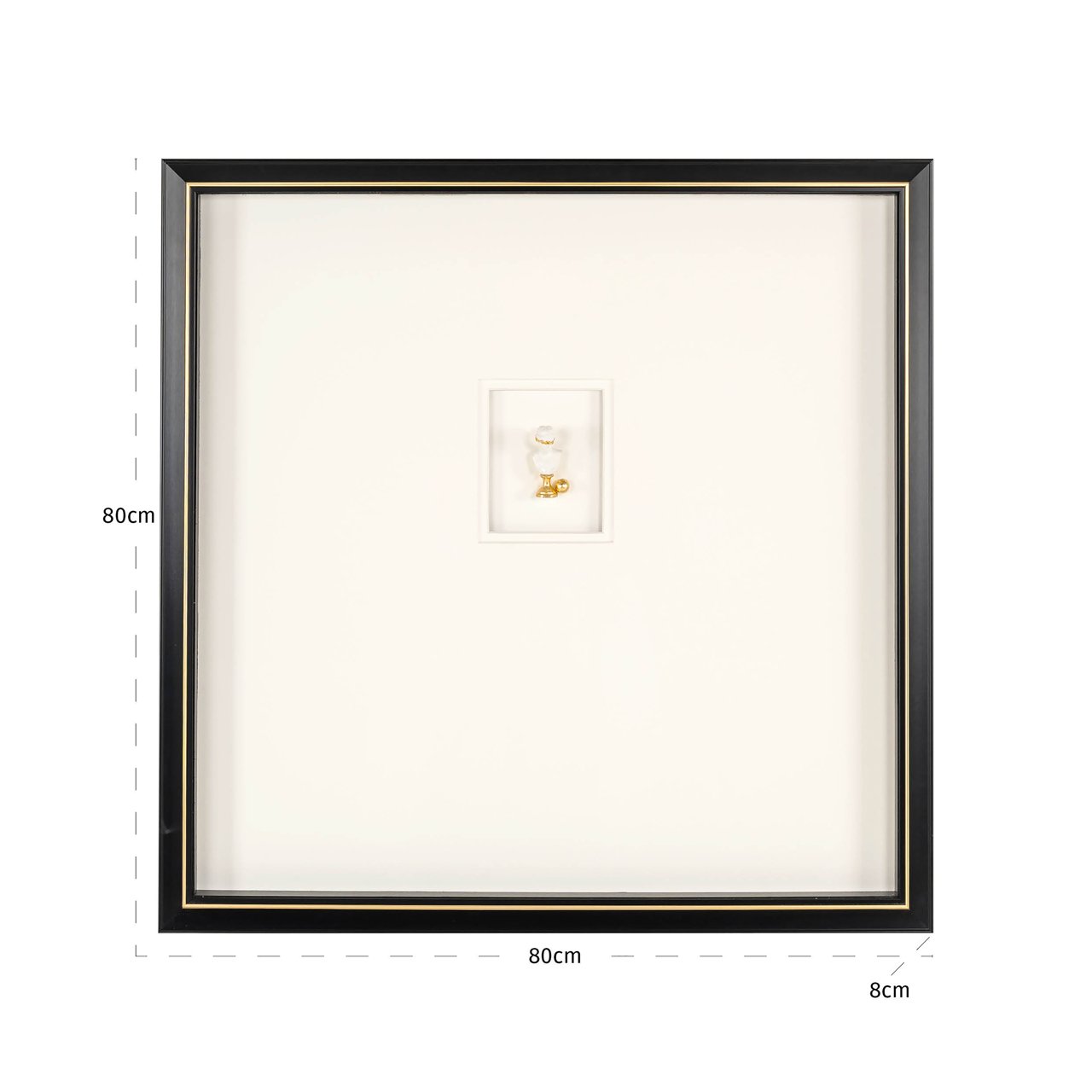 -WA-0049 - Wall art Hanna black/white