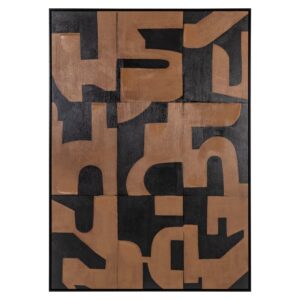 -WA-0054 - Wall art Cascade brown