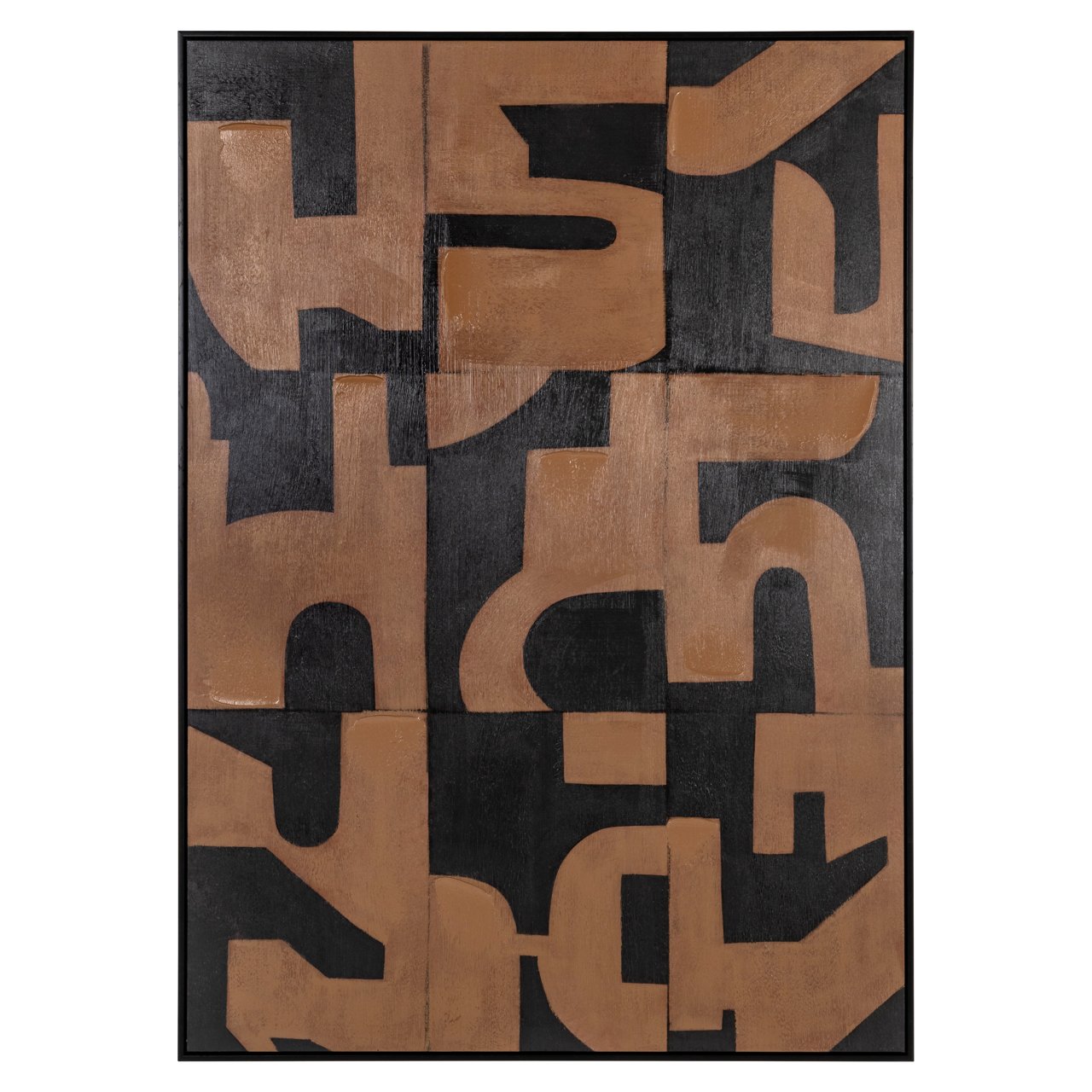 -WA-0054 - Wall art Cascade brown