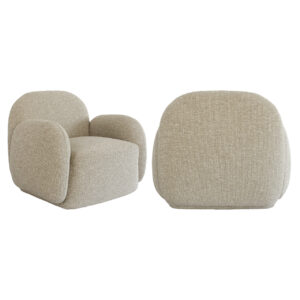 S4631 FR BEIGE LODGE - Lounge chair Roxy lodge beige