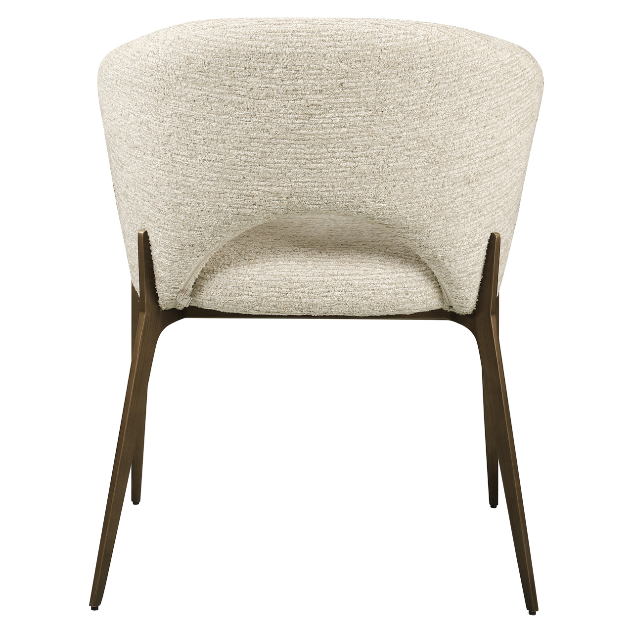 215449 - Dining chair Kenzi natural linear fire retardant