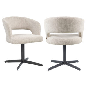 215459 - Dining chair Blanca natural fancy fire retardant