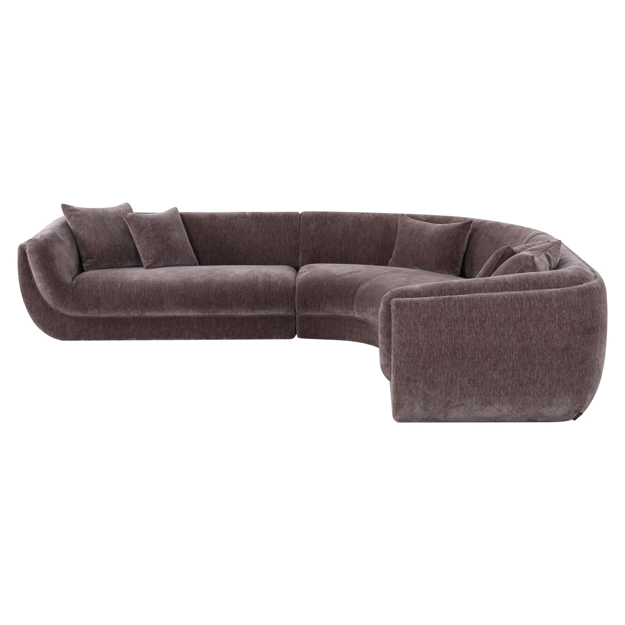 215516 - Sofa Gianelle Be straight dark brown