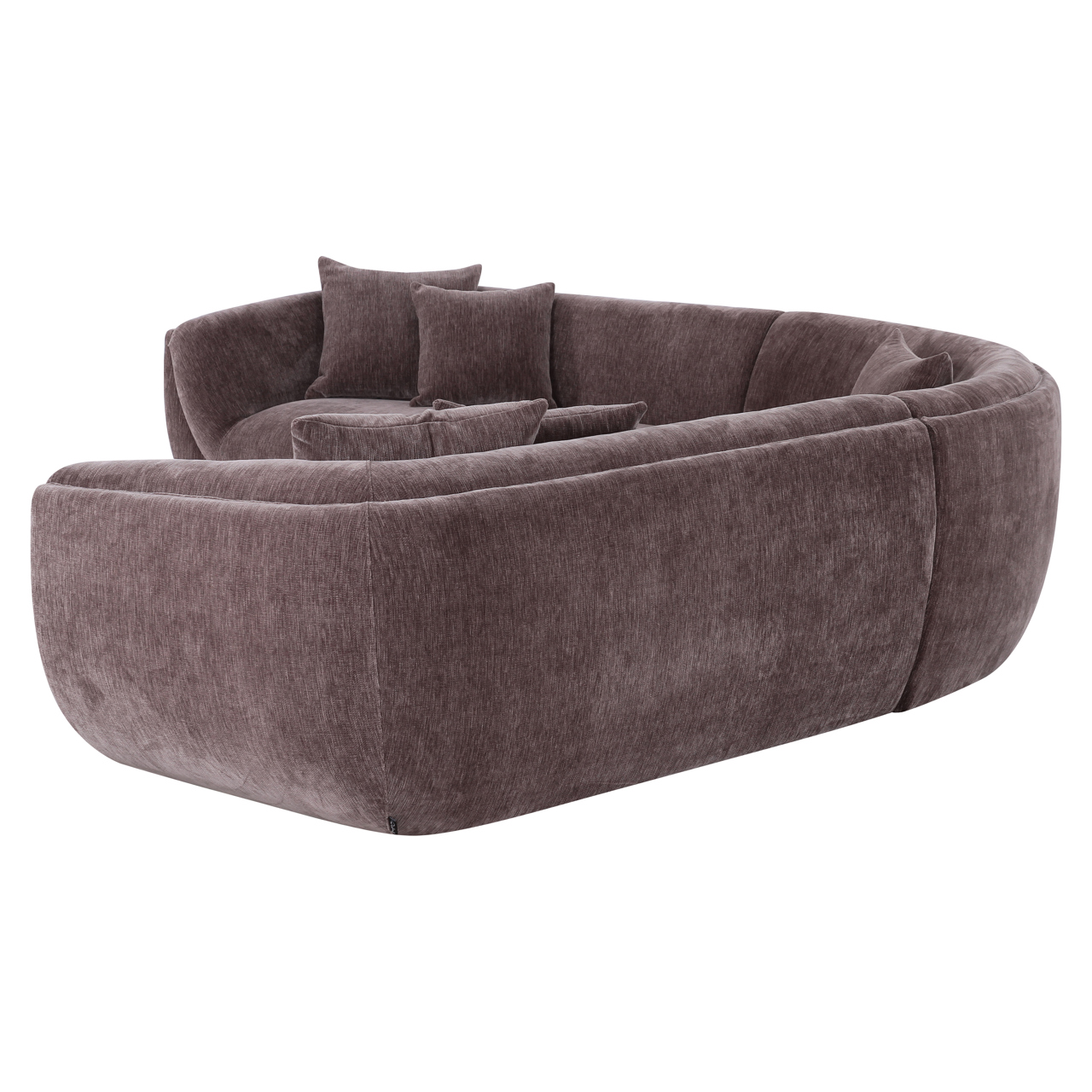 215516 - Sofa Gianelle Be straight dark brown