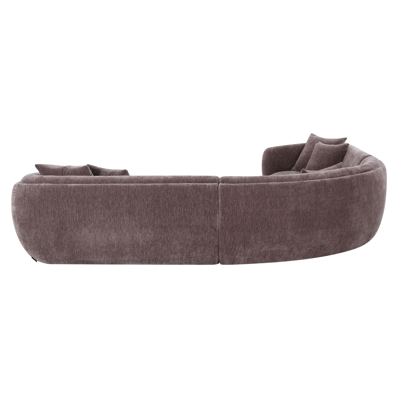 215516 - Sofa Gianelle Be straight dark brown