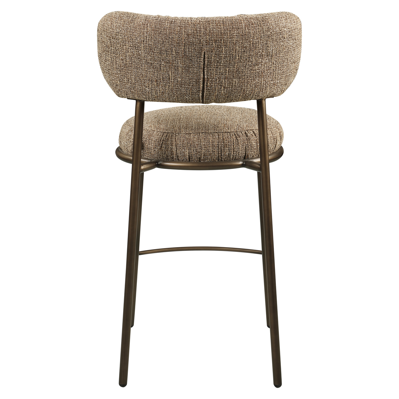 215694 - Counter stool Encanto brown tweed