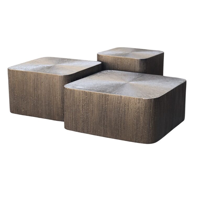 Stolik kawowy Cubes Brunzae (zestaw 3 szt.)
