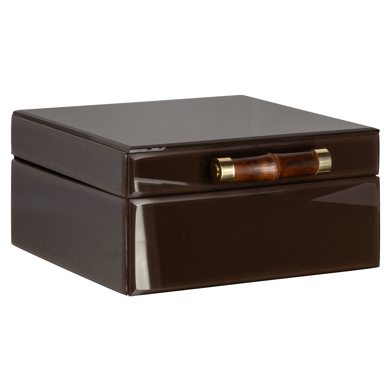 215829 - Storage box Echo dark brown large