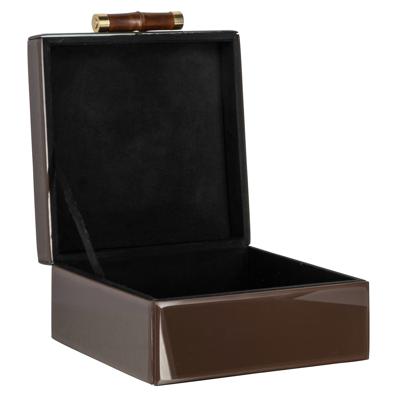 215829 - Storage box Echo dark brown large