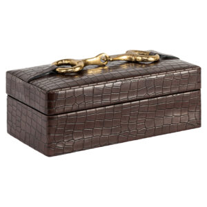 215836 - Storage box Rex dark brown small
