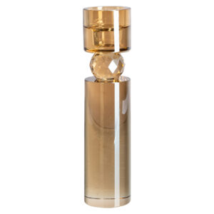 215913 - Candle holder Piper Champagne small