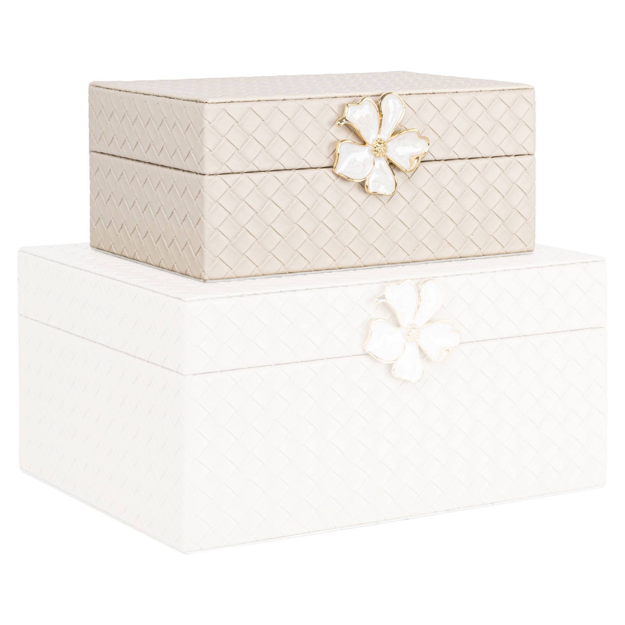 215925 - Storage box Lillie ivory small