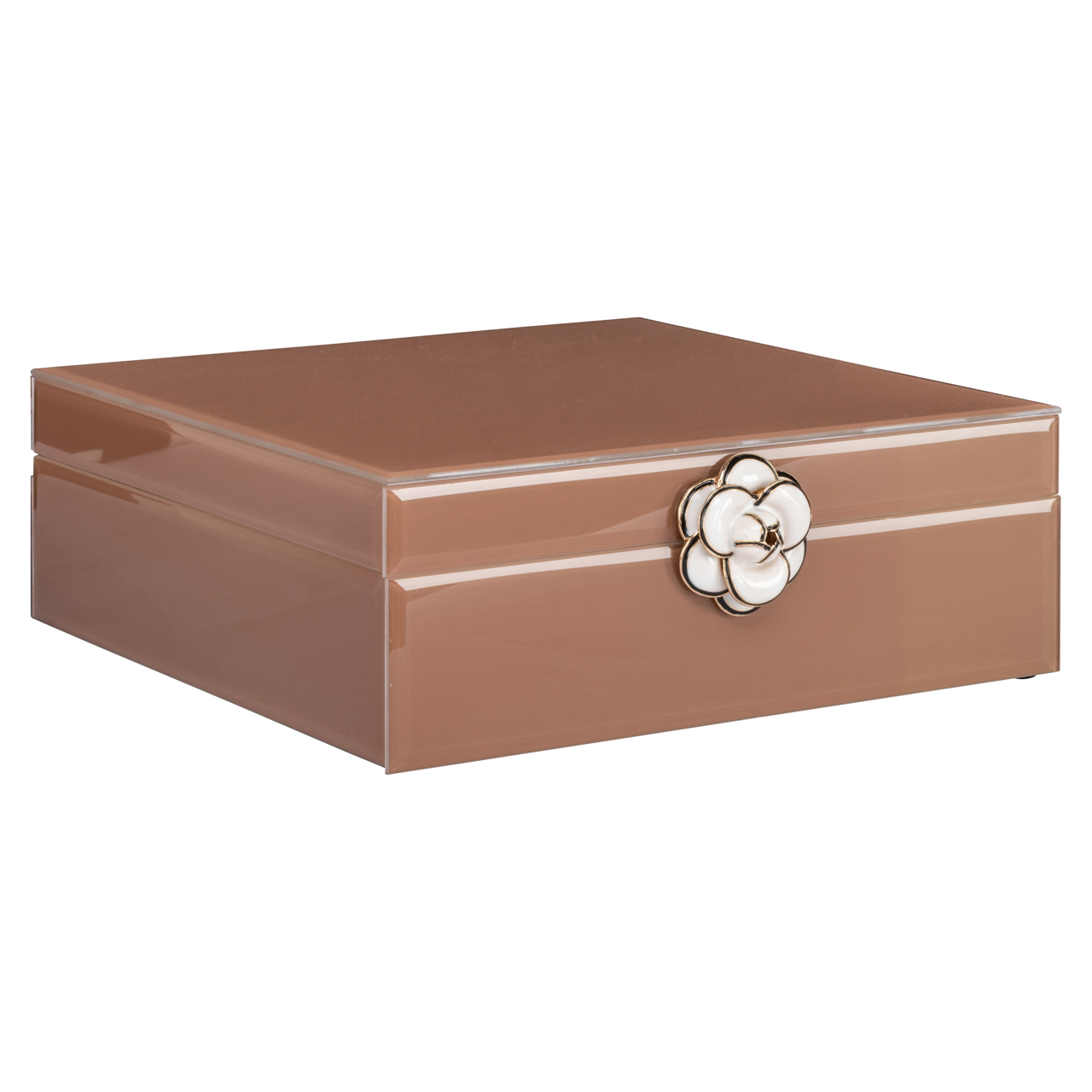 215928 - Storage box Floral brown large