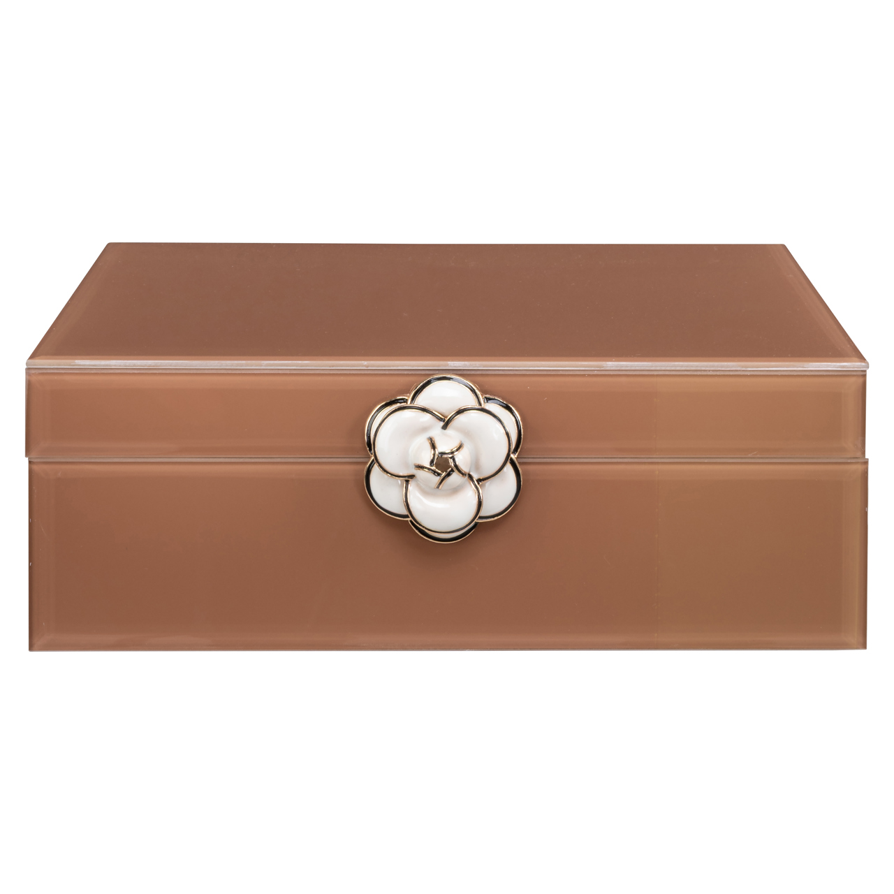 215928 - Storage box Floral brown large