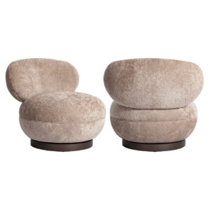 216041 - Lounge chair Jace be easy sand swivel fire retardant