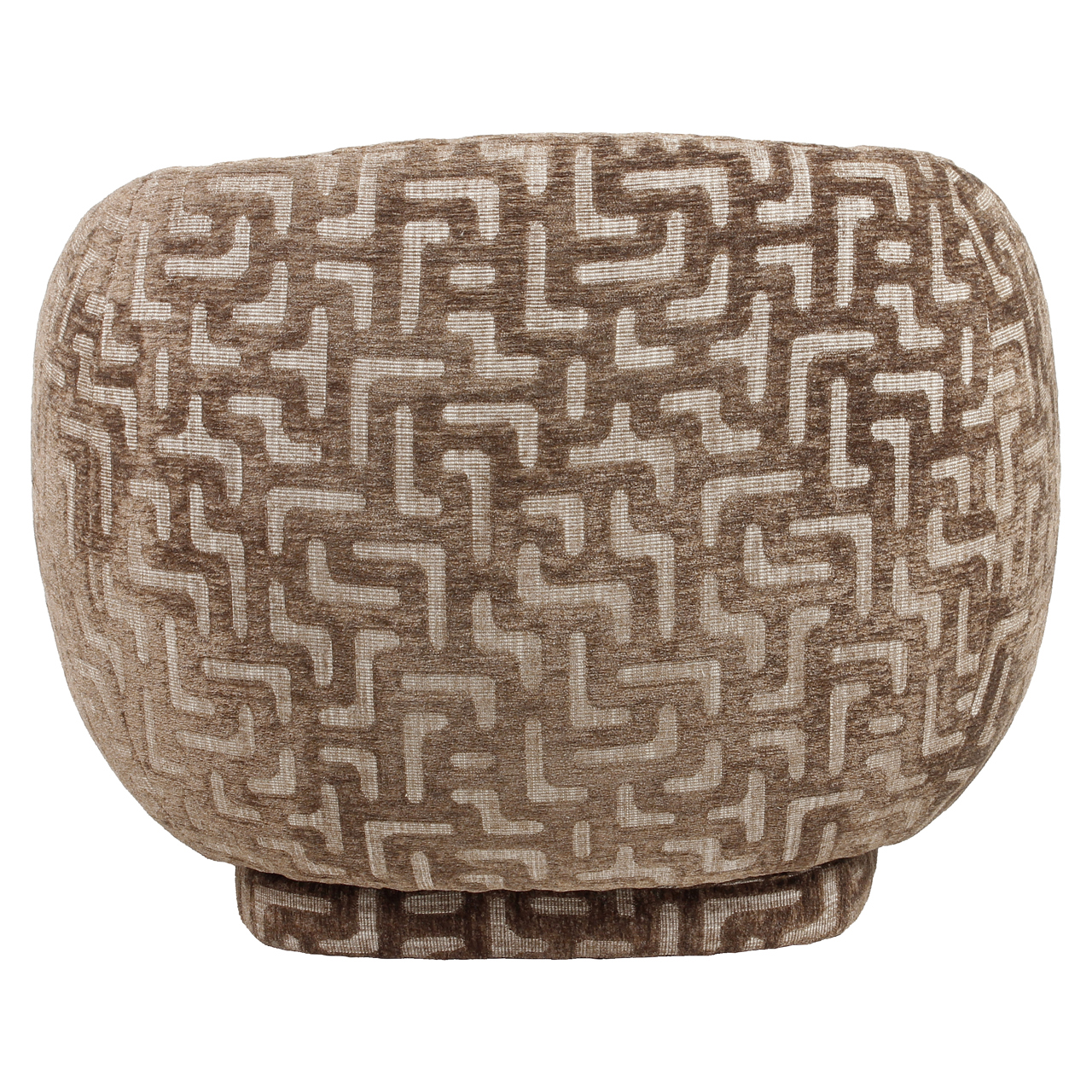 216058 - Lounge chair Negreslo brown labyrinth