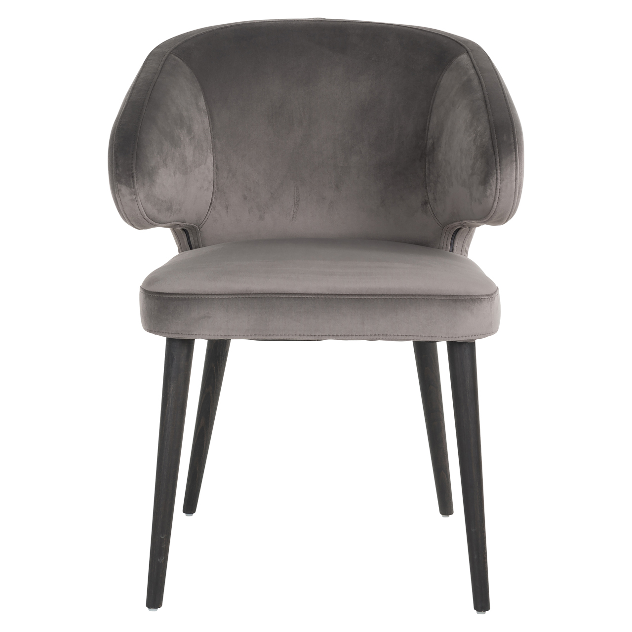 S4497 STONE VELVET - Dining chair Indigo stone velvet