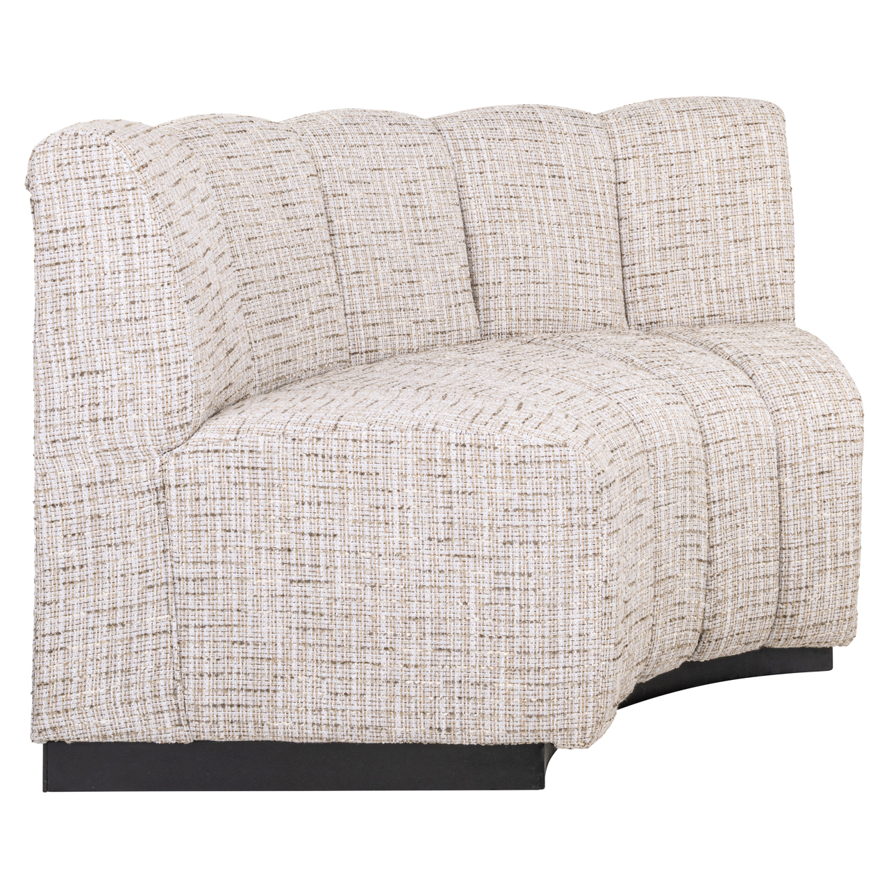 S4620 CORNER SP - Dining bench Hillpark customized round corner