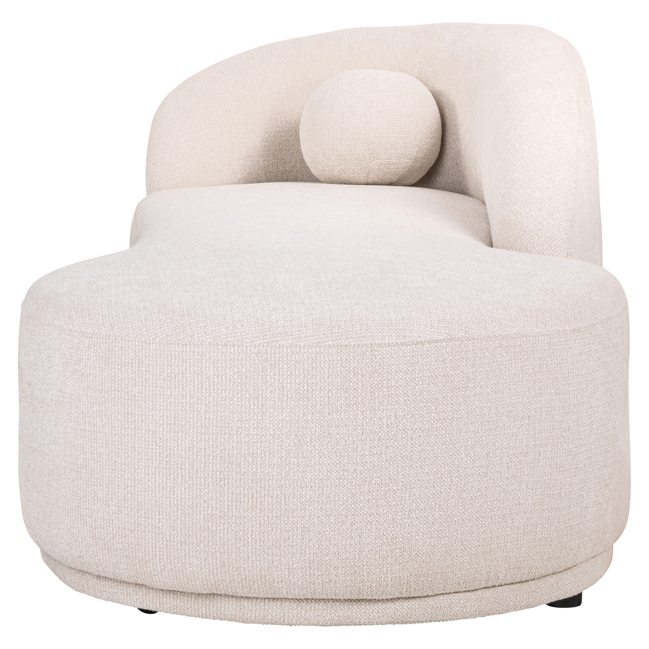 S5193 CREAM FANCY - Sofa Emma cream fancy chaise longue