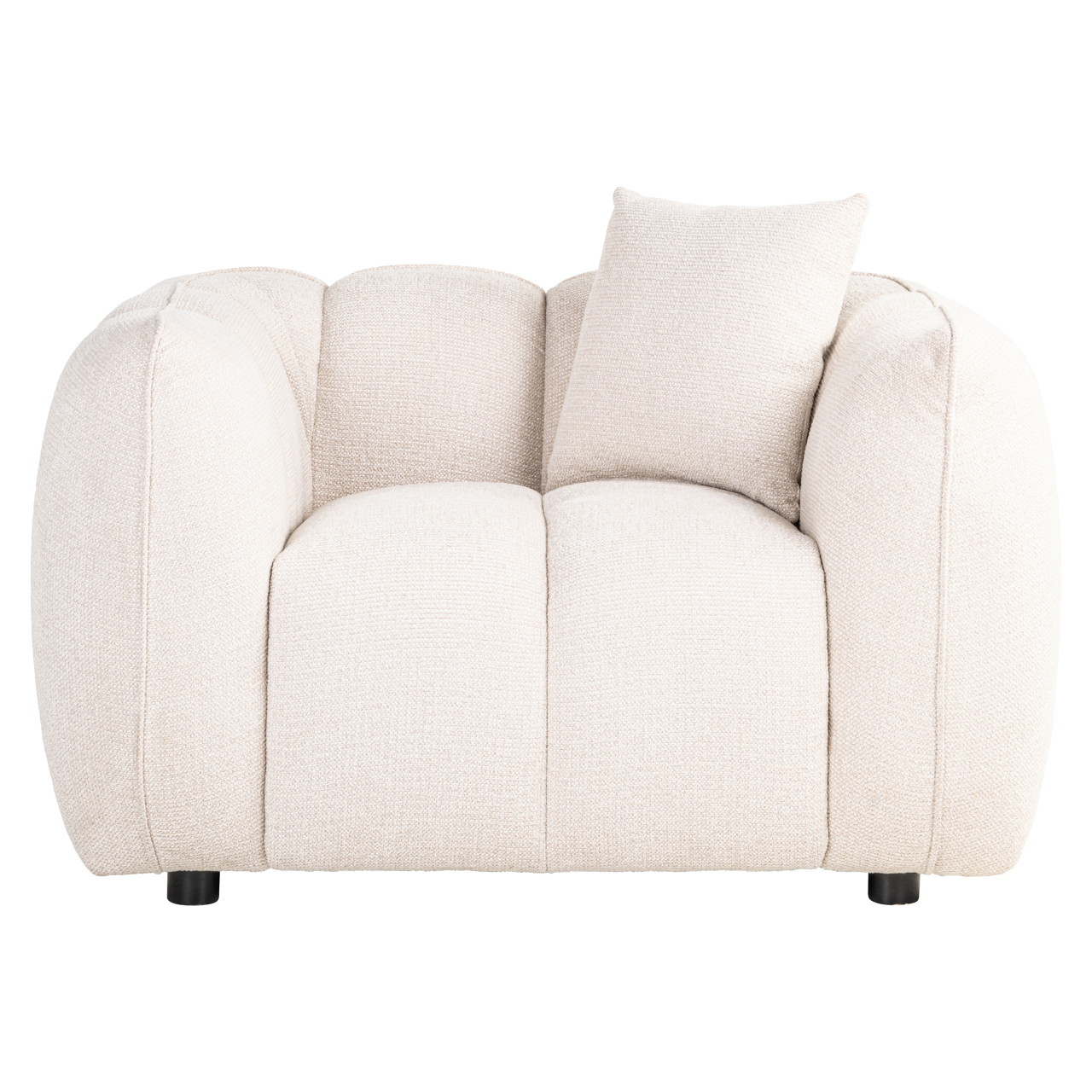 S5194 CREAM FANCY - Lounge chair Jezebel cream fancy