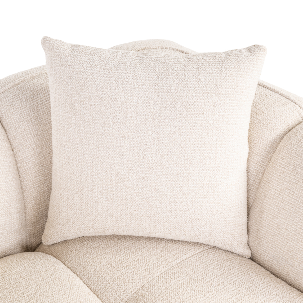 S5194 CREAM FANCY - Lounge chair Jezebel cream fancy
