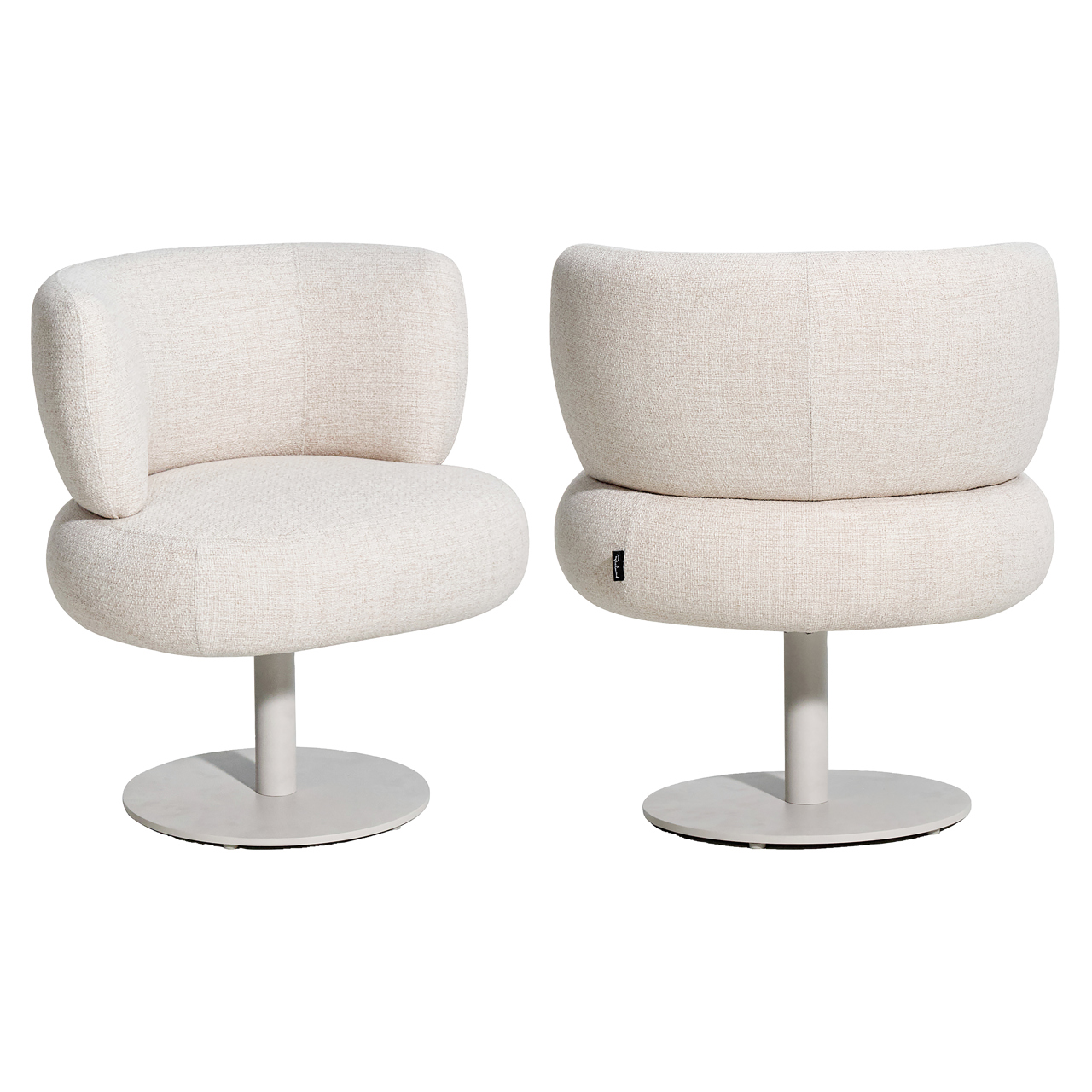 8744 BEIGE - Outdoor dining chair Mason beige alpine swivel