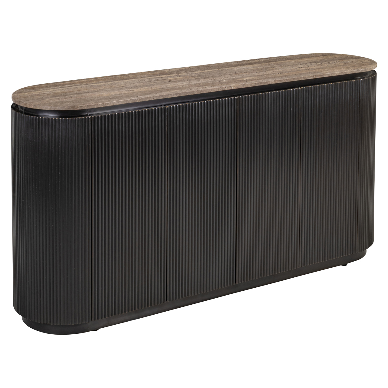 6904 - Sideboard Russo ash brown 4-doors