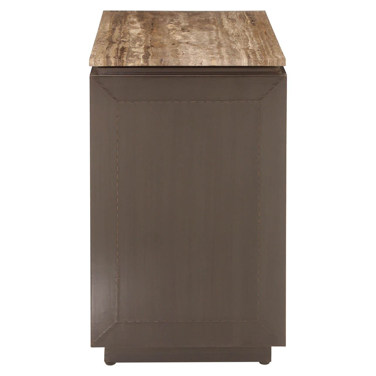 6930 - Nightstand Russo ash brown 3-drawers